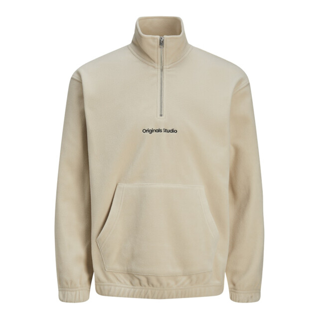 Jack & Jones Jorvesterbro fleece quater zip beige 5209.05.0026 large