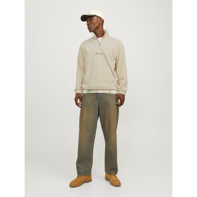 Jack & Jones Jorvesterbro fleece quater zip beige 5209.05.0026 large