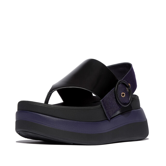 FitFlop F-mode x roksanda leather/webbing sandals IY5 large