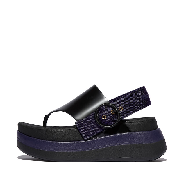 FitFlop F-mode x roksanda leather/webbing sandals IY5 large