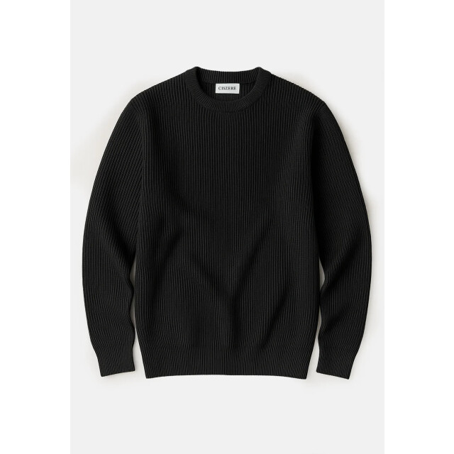 Ciszere Eddie knitted sweater black 40051-069 large