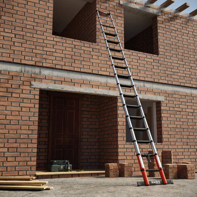 RMBO ® professionele telescopische ladder 5,2m 3273545 large