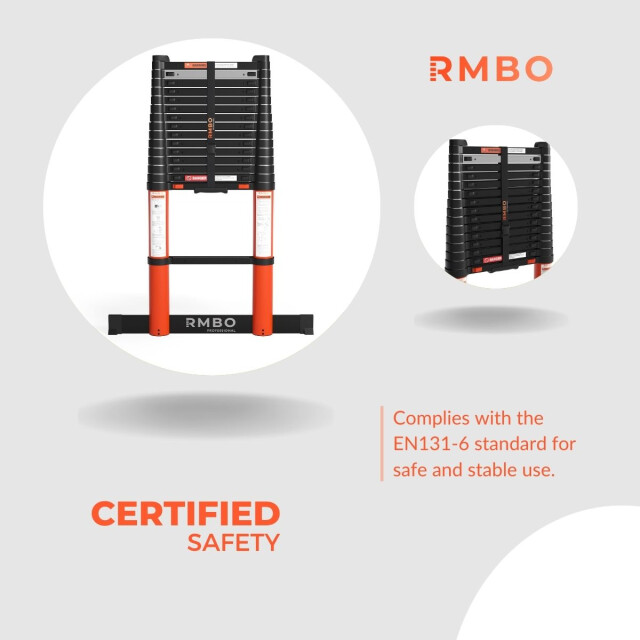 RMBO ® professionele telescopische ladder 4,8m 3273546 large