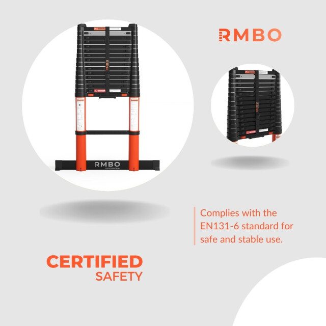RMBO ® professionele telescopische ladder 5,2m 3273545 large