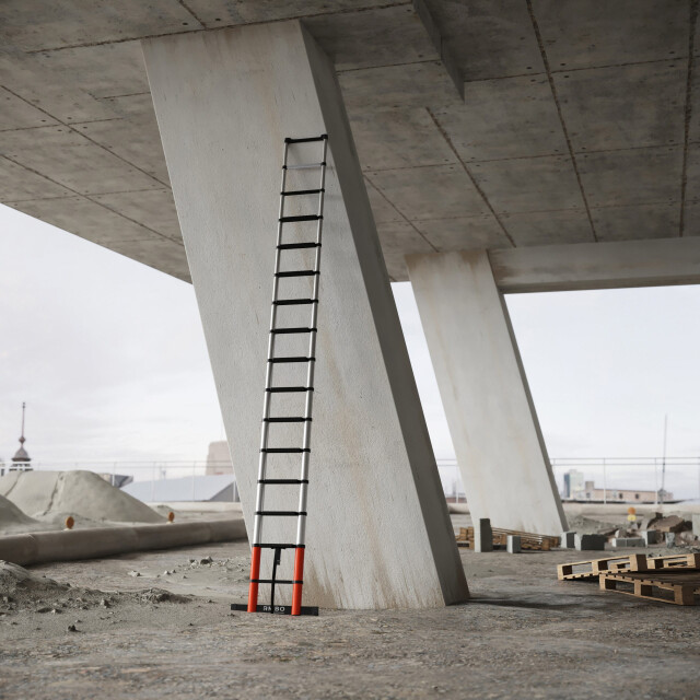 RMBO ® professionele telescopische ladder 4,8m 3273546 large