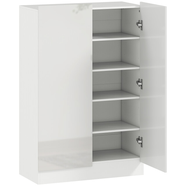 4goodz 5-laags schoenenkast voor 20 paar schoenen hoogglans 3309713 large