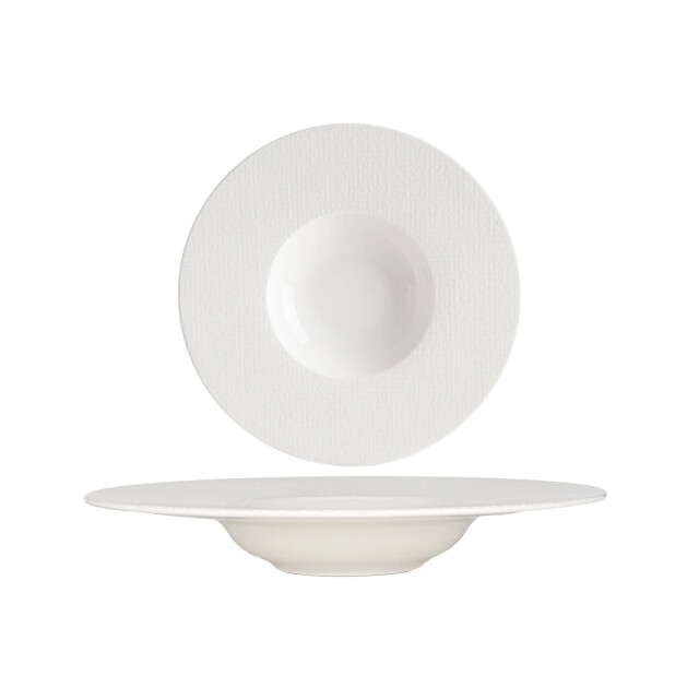 Bonna Pastabord patch neat porselein 30 cm (360cc) set van 2 3309932 large