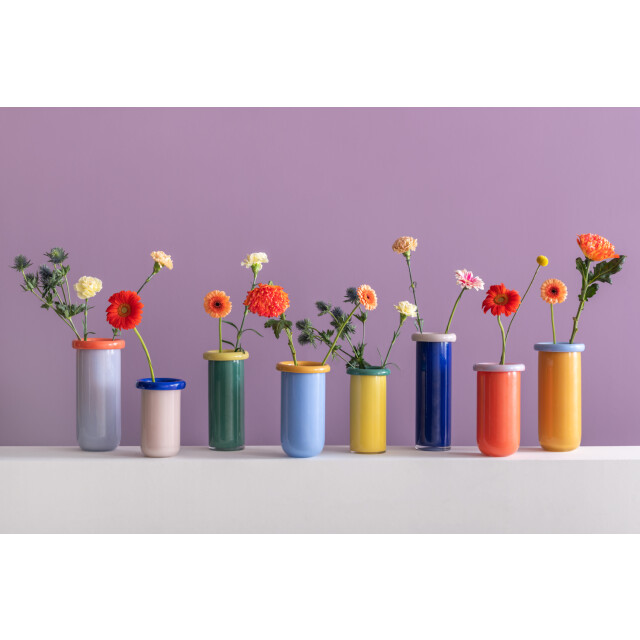 Present Time vaas plegado m bright orange & purple 3259689 large