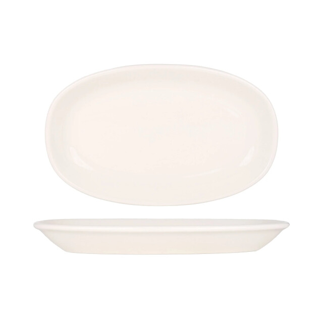 Bonna Serveerschaal gourmet porselein 29x17 cm set van 2 3425706 large