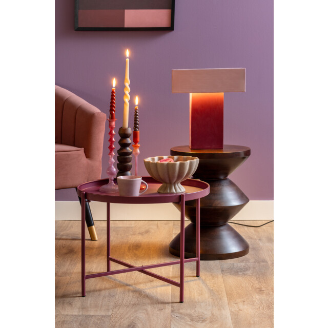 Present Time kandelaar duo colores medium bright orange & purple 3259706 large