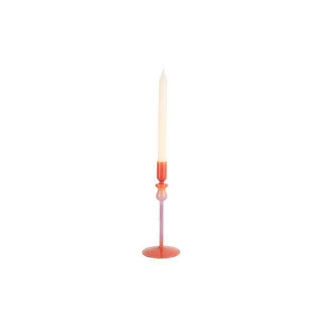 Present Time kandelaar duo colores medium bright orange & purple 3259706 large