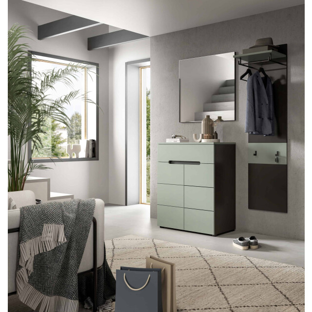 Furnilux Canu garderobekastpaneel smoke nb basaltgrijs nb 3256838 large