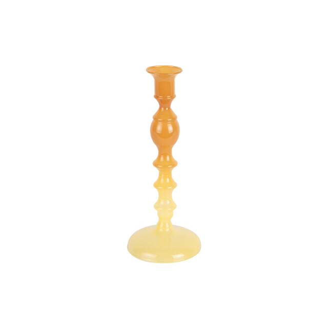 Present Time kandelaar grato mecer medium ochre yellow & soft yellow 3259685 large