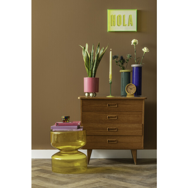 Present Time kandelaar duo colores medium retro green & soft yellow 3259705 large