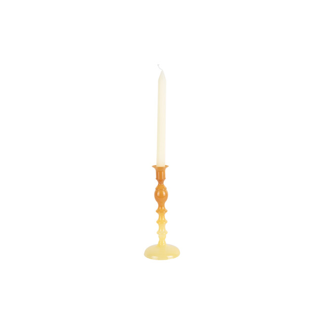Present Time kandelaar grato mecer medium ochre yellow & soft yellow 3259685 large