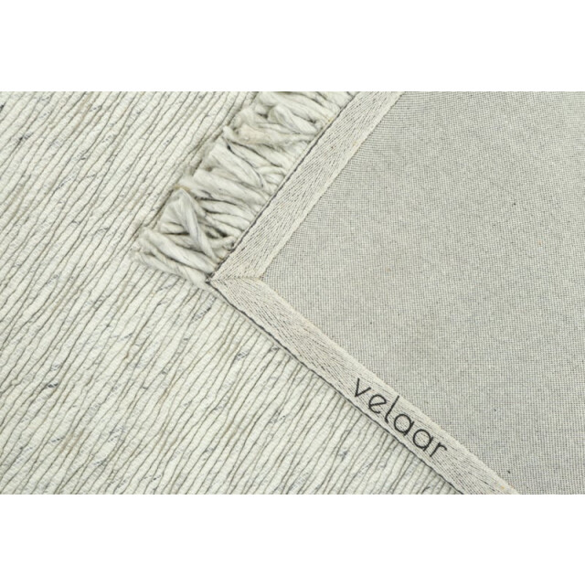 Velaar Outlet vloerkleed smyrna 100% wol effen creme platgeweven modern- 3309744 large