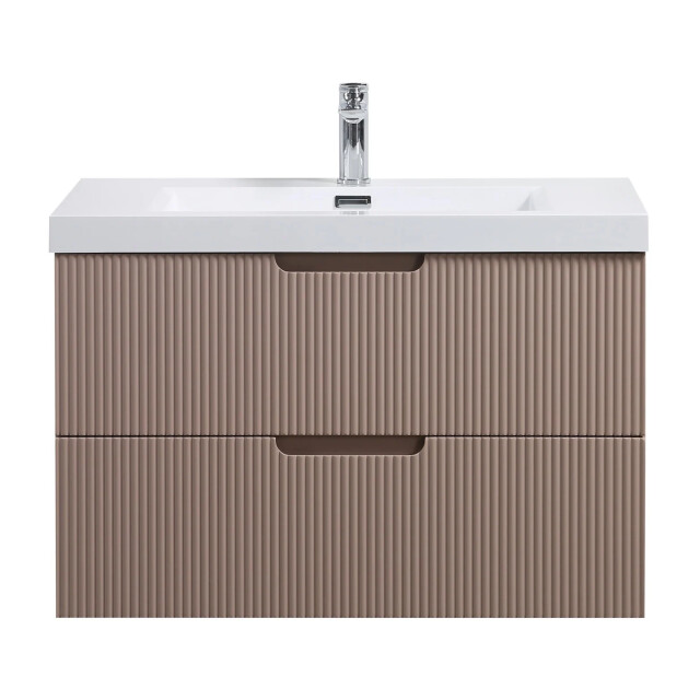 Badplaats Badkamermeubel set thermis 80cm - badmeubel met wastafel 3181208 large