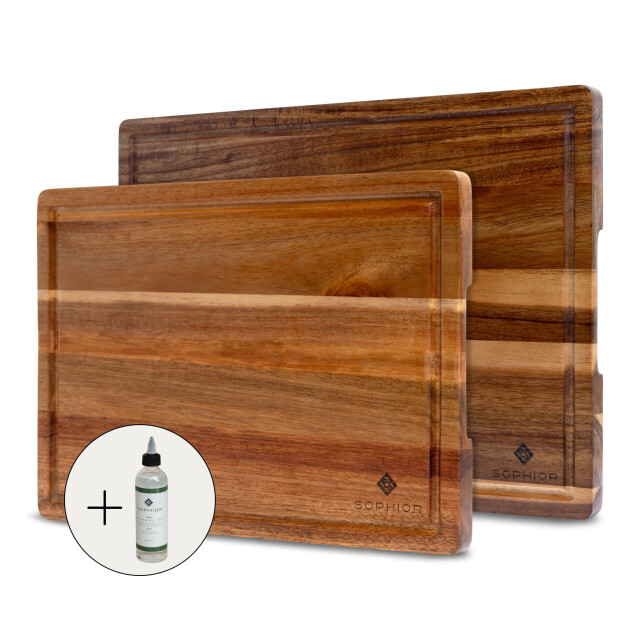 Sophior Snijplankenset van acacia hout 3201967 large