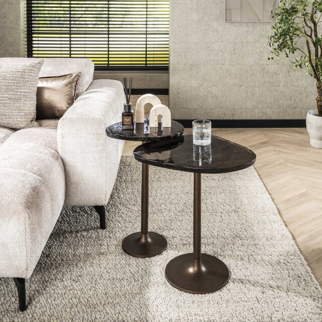 Hoyz bijzettafel eclipse l antiek finish 3208044 large