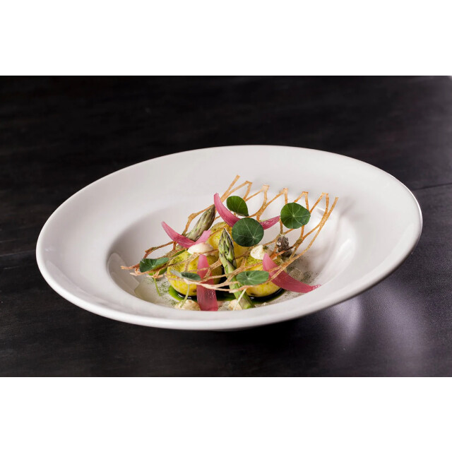 Bonna Pastabord gourmet porselein 24 cm (400cc) set van 2 3308543 large