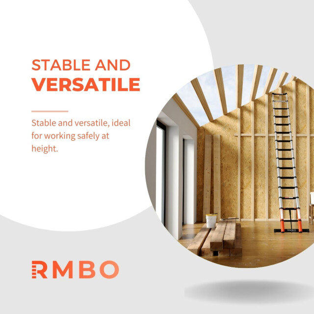 RMBO ® professionele telescopische ladder 4,4m 3188064 large