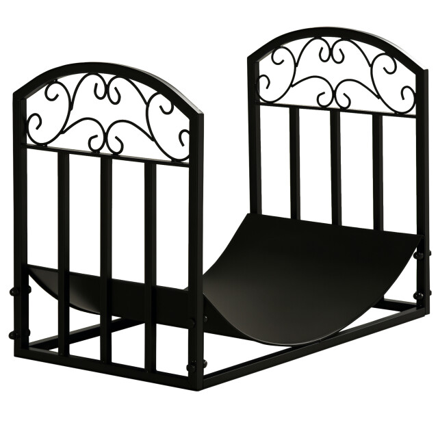 4goodz Outsunny brandhoutrek 60 kg draagvermogen 60,5 x 36 x 46,5 cm - 3318202 large