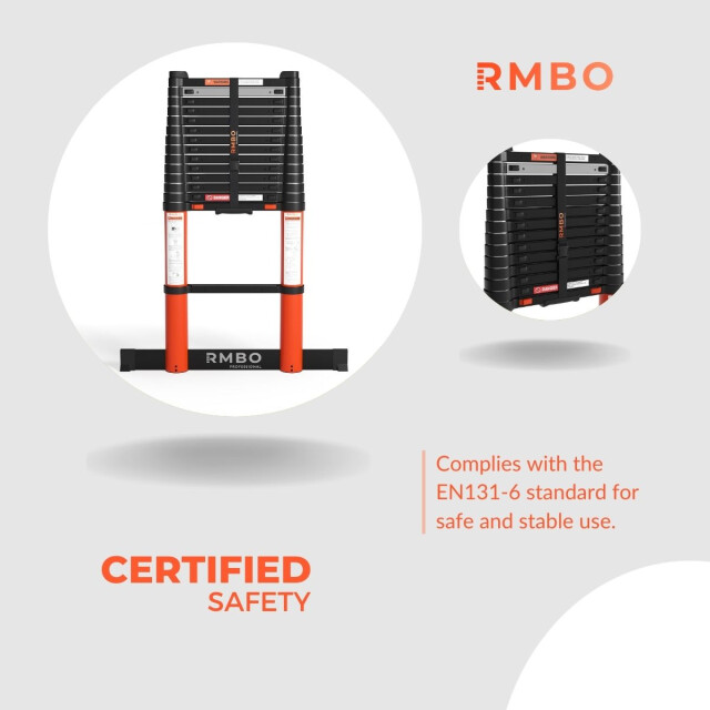 RMBO ® professionele telescopische ladder 4,4m 3188064 large