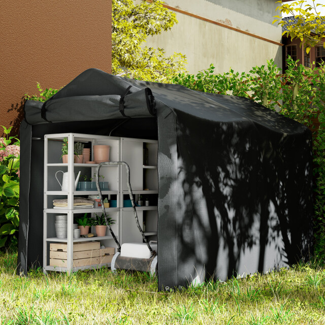 4goodz Opslagtent weersbestendig voor fietsen of gereedschap 220x157x165 cm 3315557 large