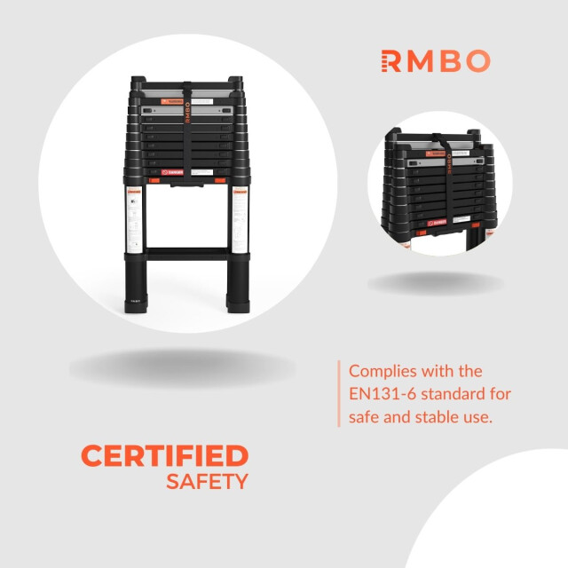 RMBO ® telescopische reformladder 3,8m 3200960 large