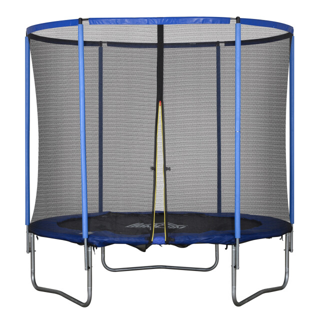 4goodz Trampoline met veiligheidsnet en randafdekking 244 cm doorsnede 3315556 large