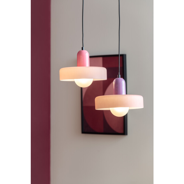 Leitmotiv hanglamp opaco grato rose tan & soft pink 3259557 large