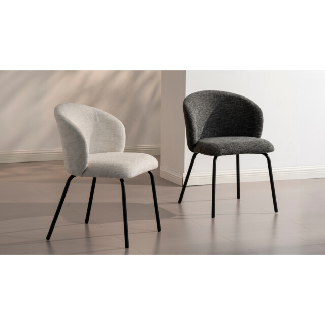 CaliCosy Set van 2 stoelen met gestoffeerde zitting en rugleuning vesper 3307518 large