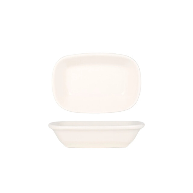 Bonna Serveerschaal gourmet porselein 14x10 cm set van 2 3308557 large