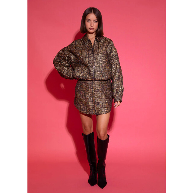 Studio Amaya Victoria bomber jasje goud 9715556974920 large
