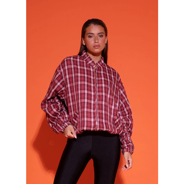 Studio Amaya Check bomberjas geruit 9715849625928 large