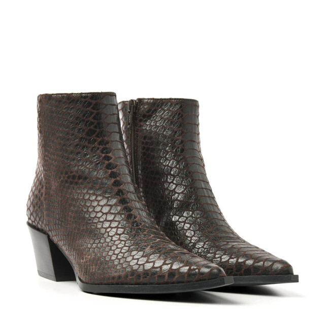 VIA VAI Kate malina gringe tdmoro enkellaars met hak dames 62332-01-307 large