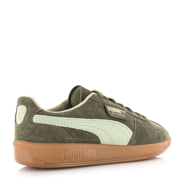 Puma Palermo dark olive lux army lage sneakers unisex 396463-80 large