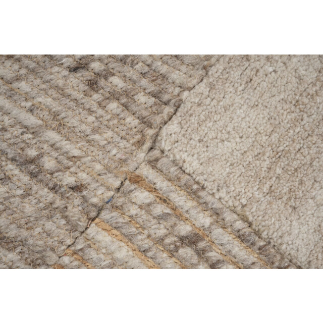 Velaar Outlet jaipur japandi design vloerkleed 50% jute/50% wol creme - 3309734 large