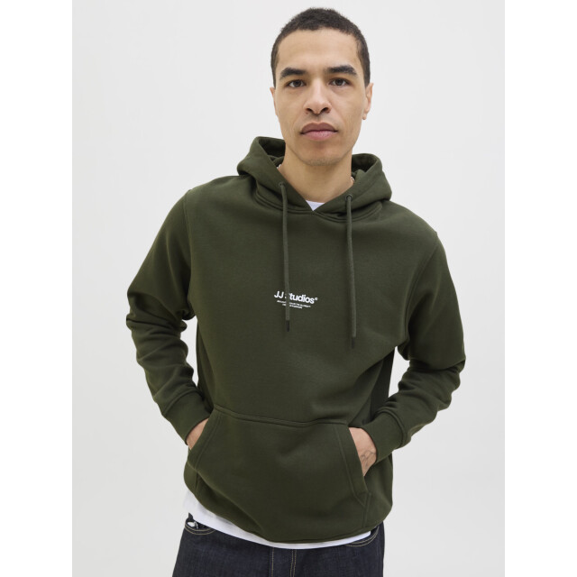 Jack & Jones Heren hoodie jjesoho donker 12278789-Duffel Bag large