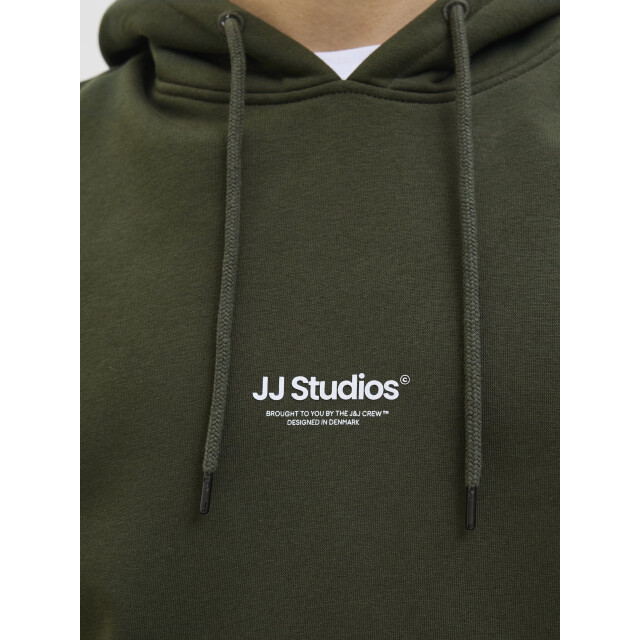 Jack & Jones Heren hoodie jjesoho donker 12278789-Duffel Bag large