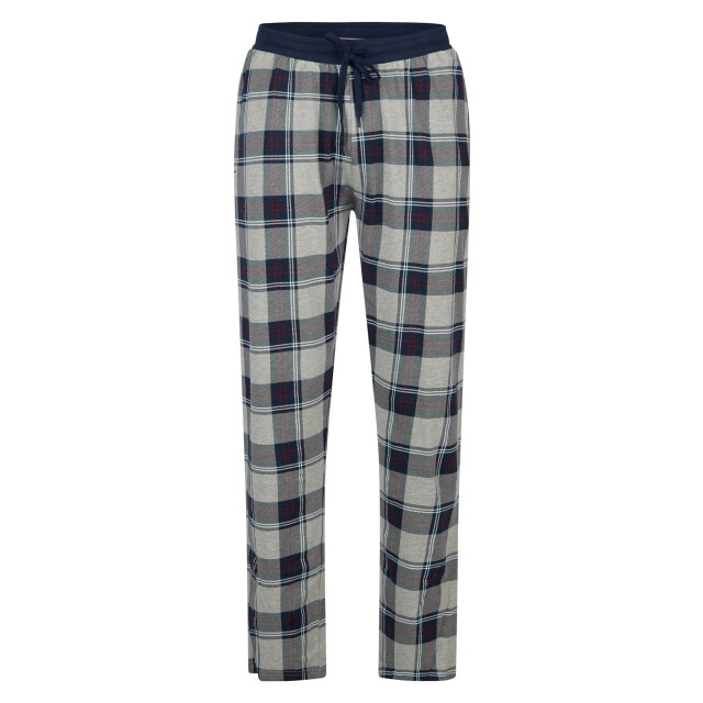 Phil & Co Heren pyjamabroek lang geruit/effen 2-pack PH-6171-02 large