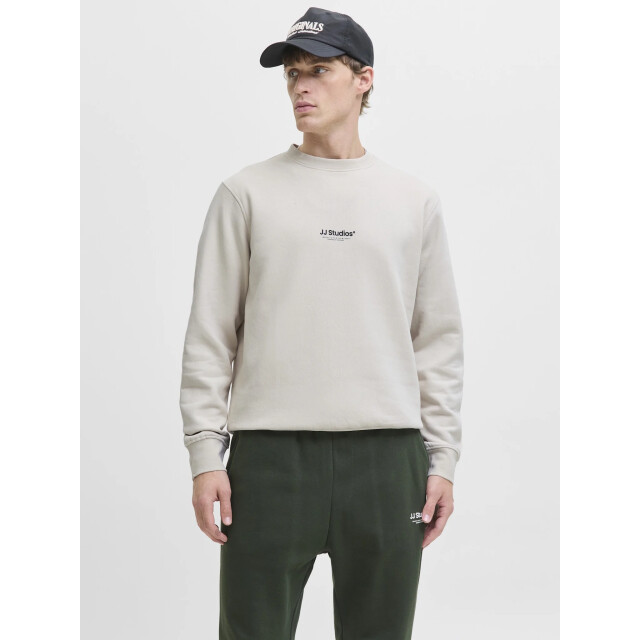 Jack & Jones Heren trui jjesoho 12278791-Moonbeam large