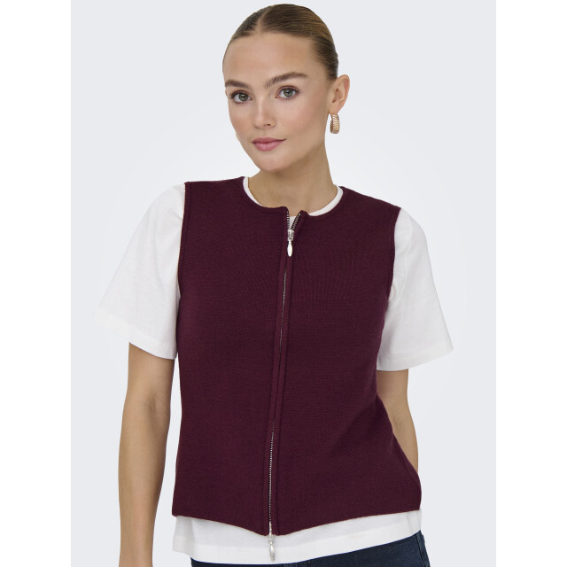 Jacqueline de Yong Jdyriley s/l o-neck two way zip ves 15355472 large