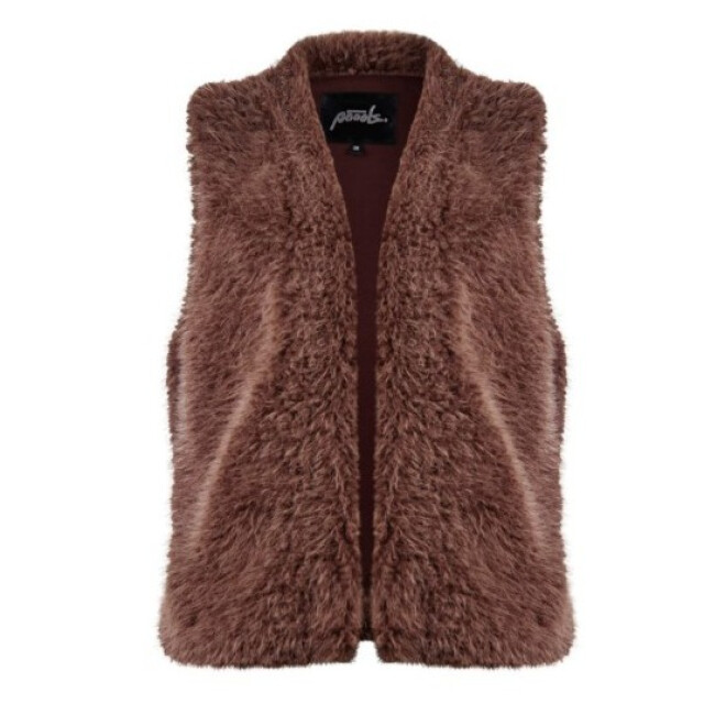 Poools Gilet 533189-chest nut 533189-chest nut large