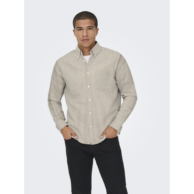 Only & Sons Onsgaton reg ls shirt 0360 frml 22034511 large