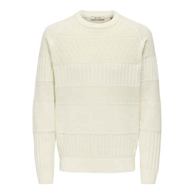 Only & Sons Onsalkan reg crew knit 22035797 large