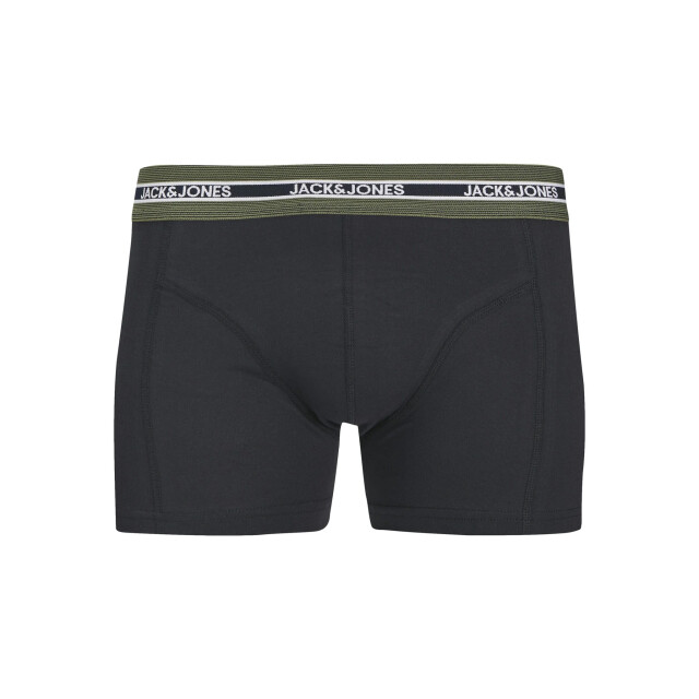 Jack & Jones Heren boxershorts trunks jacezra 3-pack multicolor 12279501-Black large