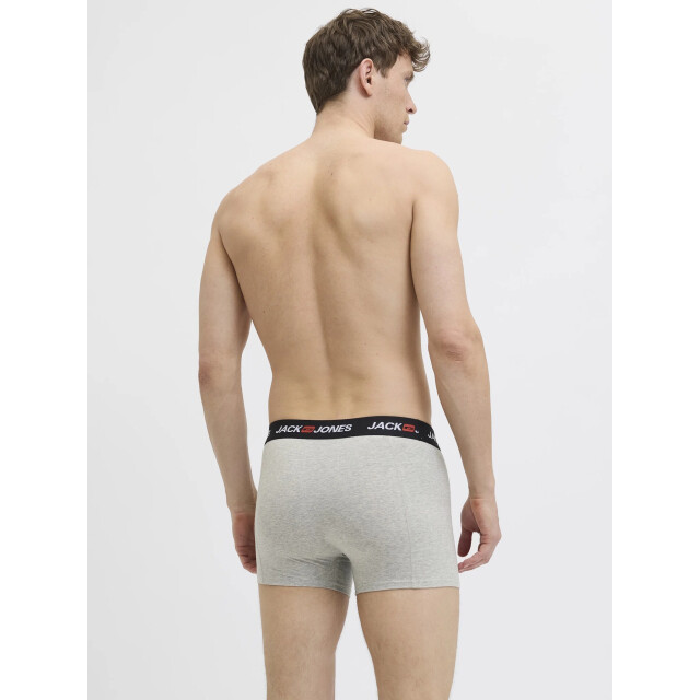 Jack & Jones Heren boxershorts trunks jaccorp 7-pack 12282781-Light Grey Melange large