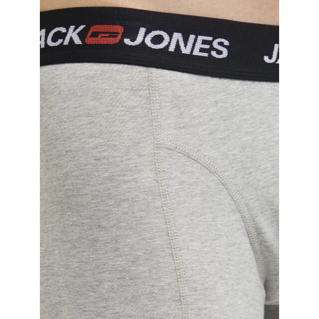 Jack & Jones Heren boxershorts trunks jaccorp 7-pack 12282781-Light Grey Melange large