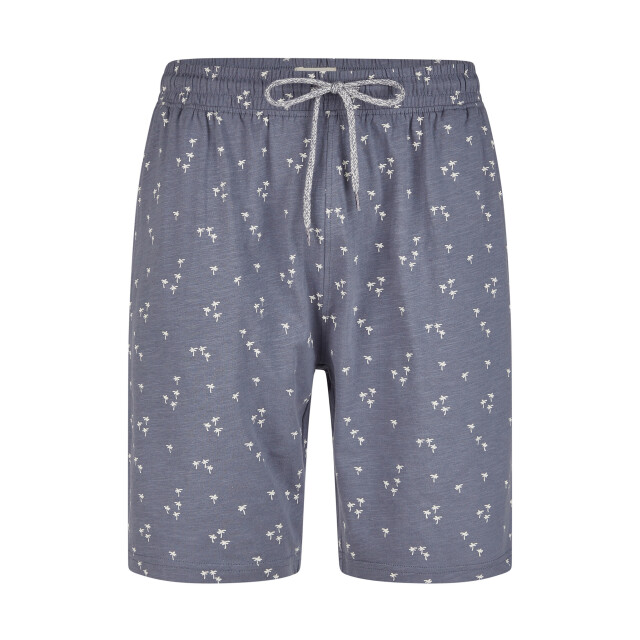 Phil & Co Heren shortama korte pyjama set palm donker PH-530-02 large